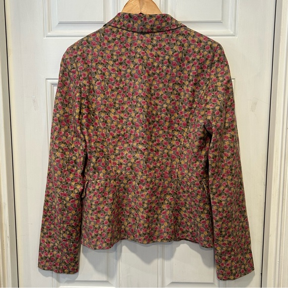 Philosophy di Alberta Ferretti Floral Wool Jacket Women’s 6 Italy Cottagecore - Picture 7 of 12